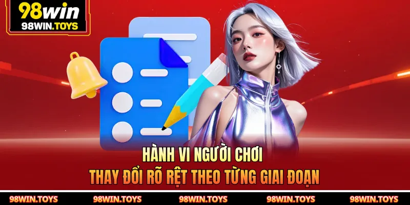 Hành vi người chơi thay đổi rõ rệt theo từng giai đoạn